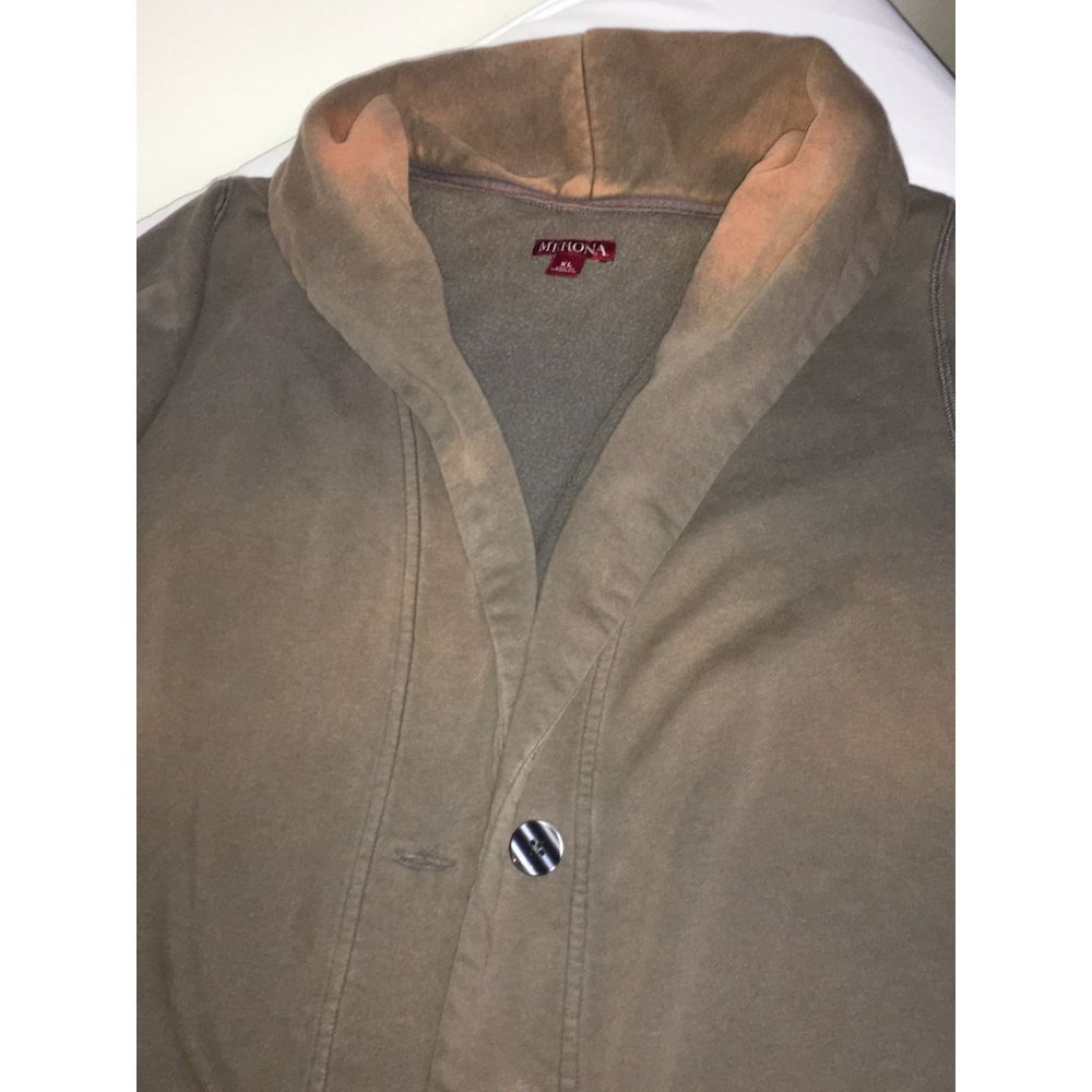 Merona Simply Tye-Dye Jacket size XLarge Button Up Floppy Coat